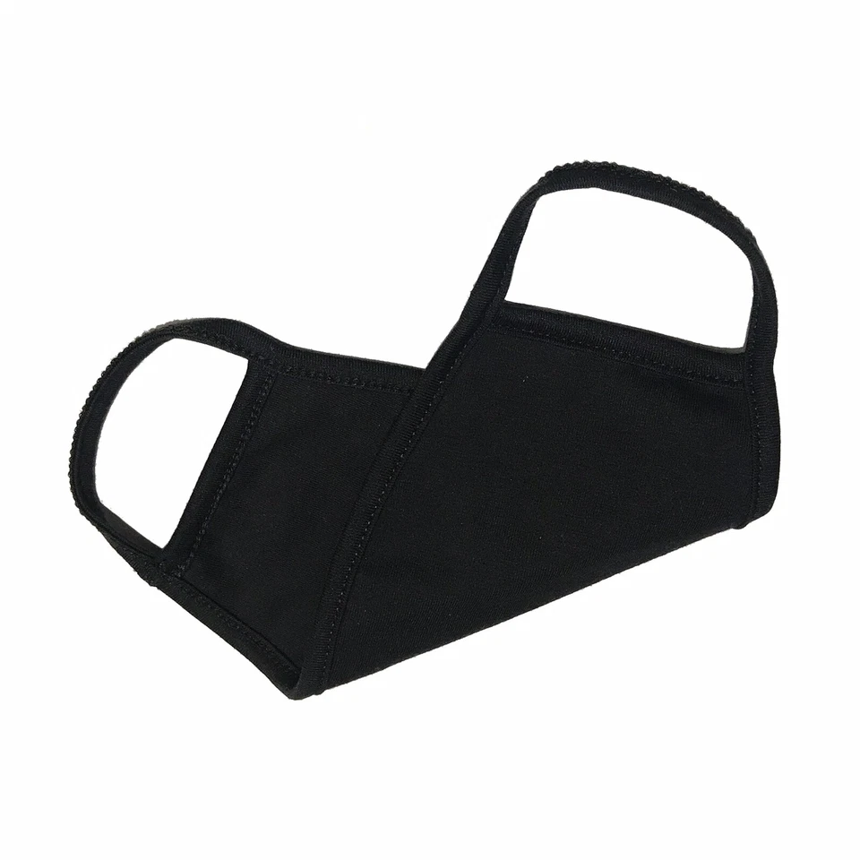 Face Mask Rhinestone Pom Pom, Cotton Blend, Made In USA - Image 2 of 4