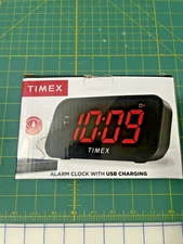 Timex Alarm Clock with USB Charging