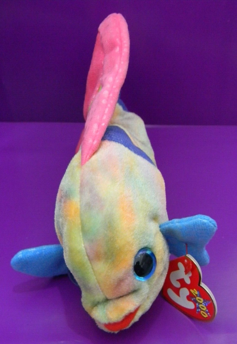 Beaniebaby様 リクエスト ジュエルオーキッド４点 まとめ商品 ARUBA THE ANGEL FISH TY BEANIE BABY BABIES BORN APRIL 8, 2000 | eBay