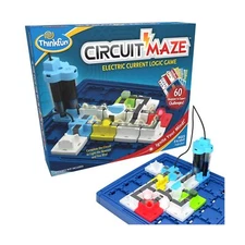 ThinkFun Circuit Maze Electric Current Brain Game and STEM Toy for Boys and G...