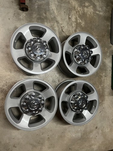 03-10 Dodge Ram 2500 3500 4 Refinished OEM 17x8 Aluminum Wheels 8 Lug ...