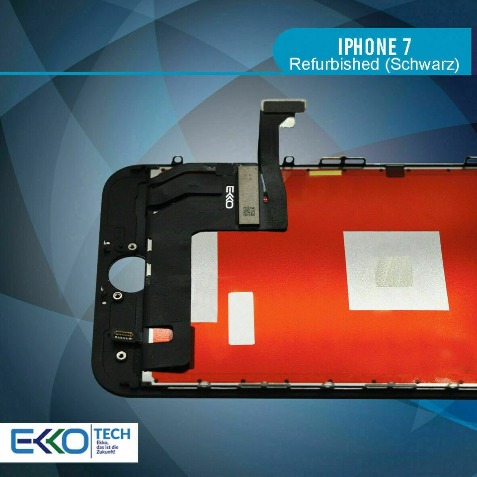 ✅ Original Display für iPhone 7 LCD Retina Touchscreen Refurbished Schwarz 3D ✅ - Bild 2 von 4