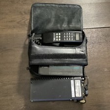 Vintage Motorola Cellular One Mobile Phone with Bag