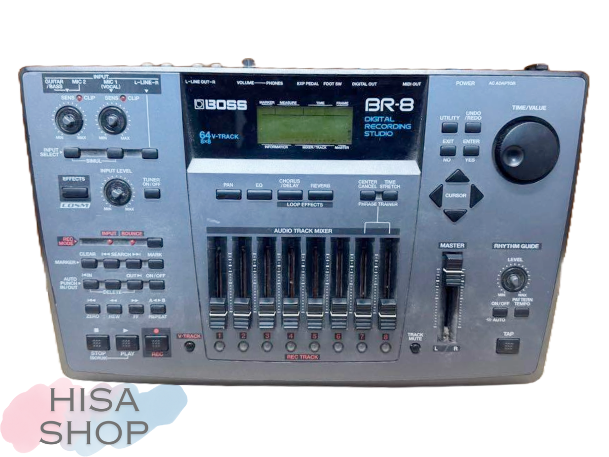 配信機器・PA機器・レコーディング機器 BOSS BR-8 MTR(Multi Track Recorder) br_8_top_main.jpg