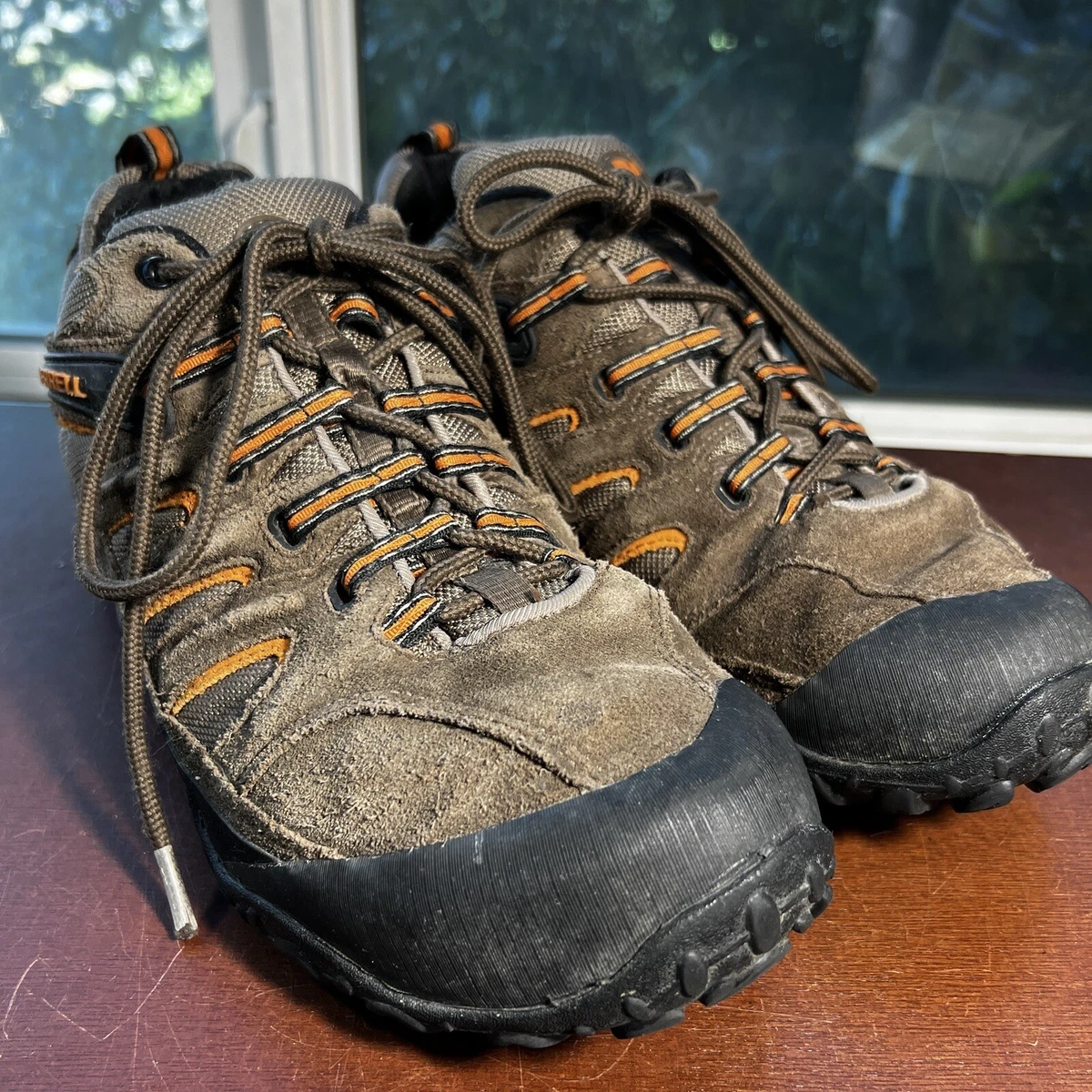 Merrell Chameleon Shift Ventilator Mens Size 10 Dusty Olive Vibram Hiking Shoes merrell chameleon ventilator products for sale | eBay main image 4