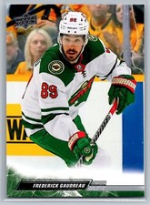 2022 Upper Deck  Hockey #89 Frederick Gaudreau  Minnesota Wild