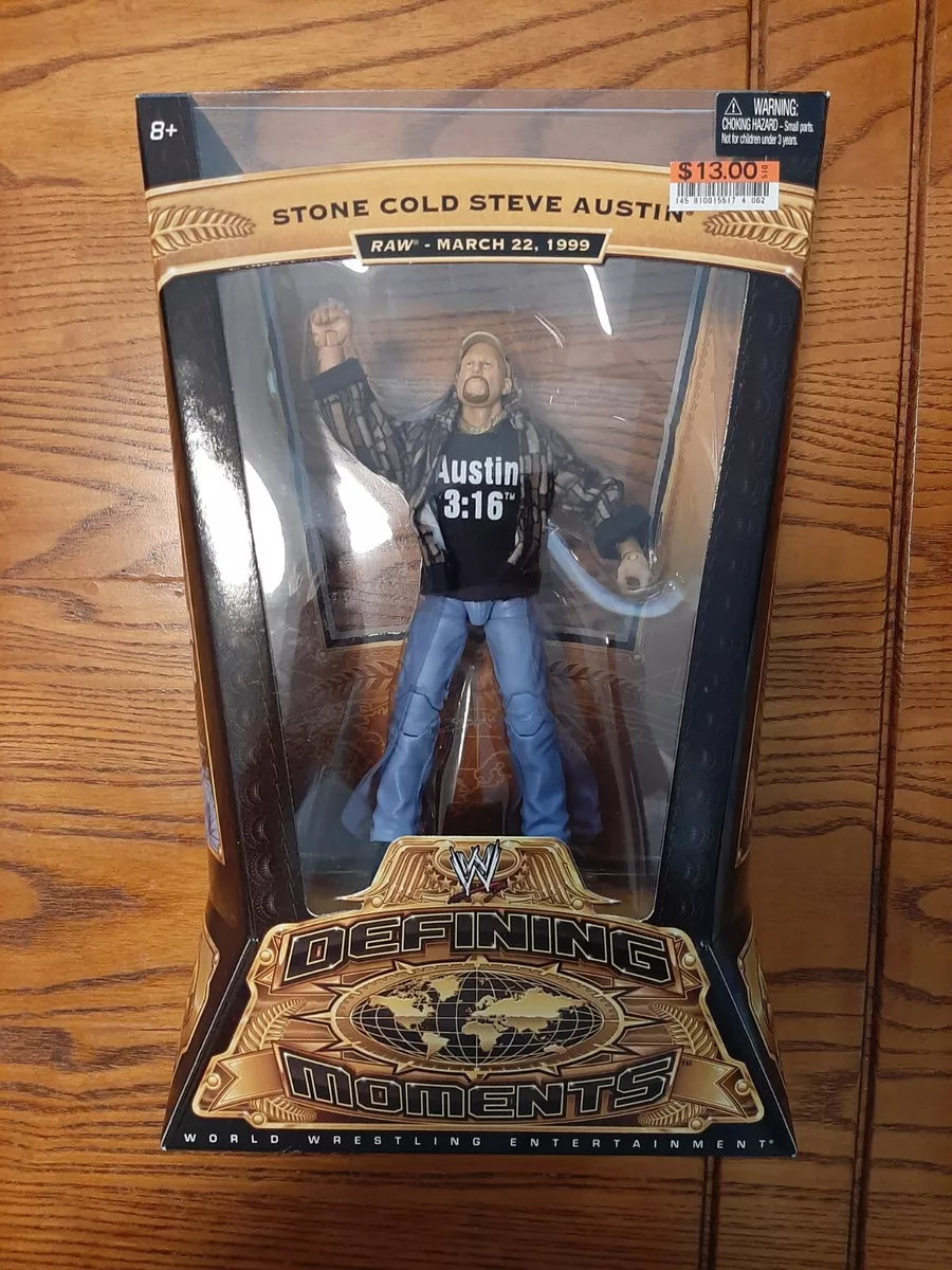 Stone cold steve austin defining moments action figure 2025
