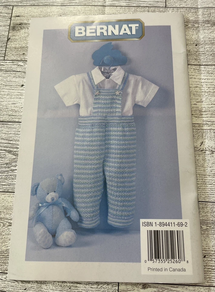 CROCHET and Knit Baby Love Sweater Bonnet Pants Patterns o353 - Image 2 of 4