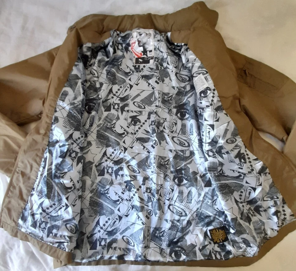 Mens Volcom Jacket Size Small Vintage - Image 3 of 4