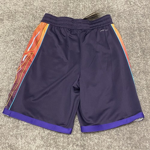 Nike Phoenix Suns Shorts Mens Small Purple City Edition 2024 Swingman NBA NEW - Picture 5 of 14