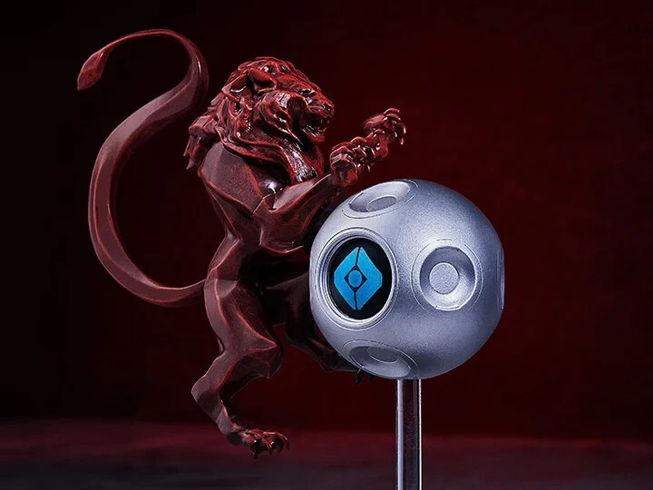 Destiny 2 Rival Titan Ghost Shell フィギュア Destiny 2 Rival Titan Ghost Statue Figure Roaring Red Lion