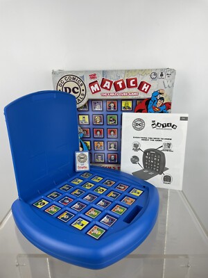 Top Trumps Match Game DC Comics Edition Crazy Cube Familienspielzeug komplett Brettspiel
