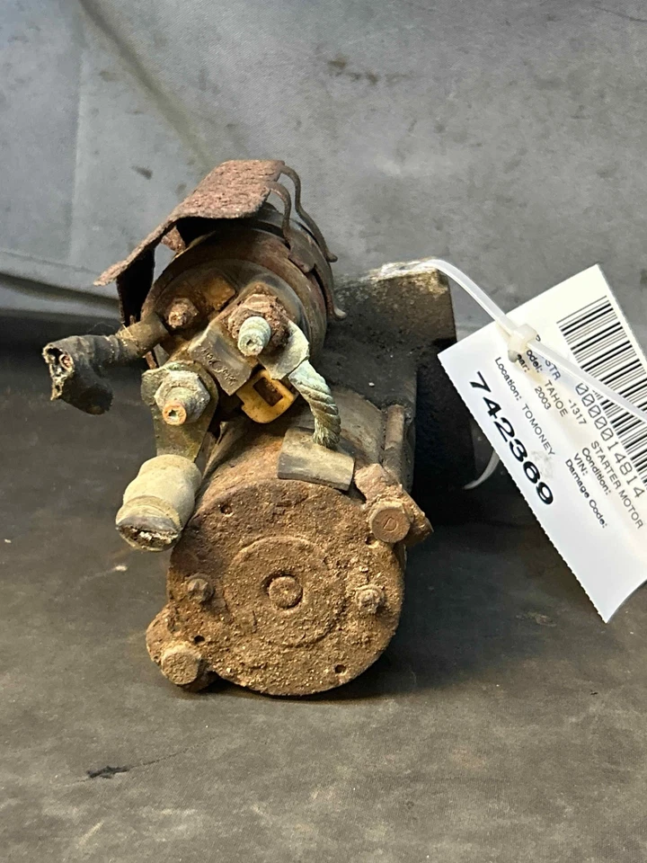 Fits 2003-08 CHEVY TAHOE Starter Motor OEM:89018123 - Изображение 4 из 4