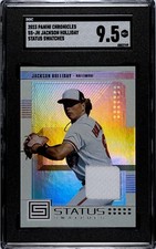 2023 Panini Chronicles Status Jackson Holliday Swatch Patch SGC 9.5