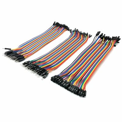 HAYATEC Female 40pcs Dupont 20cm Jumper Wire Arduino Pi Male Gpio Breadboard Ribon Cable