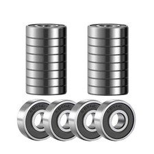 606 2RS-20Rubber Sealed Miniature deep Groove Ball Bearings 0.23X0.67X0.23in 