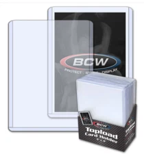 BCW Top Loaders Standard 59 79 108 138 168 197 240 360pt, Sleeves, Team Bags