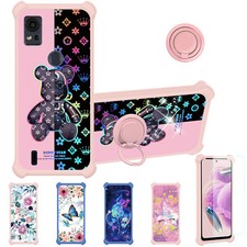 for Cricket Icon 5 Phone Case Cover Glass Screen Protector T1