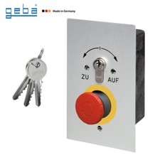 Schlüsselschalter Unterputz Schlüsseltaster GEBA S-EPZ 2-2T/1N Tor Antrieb Motor