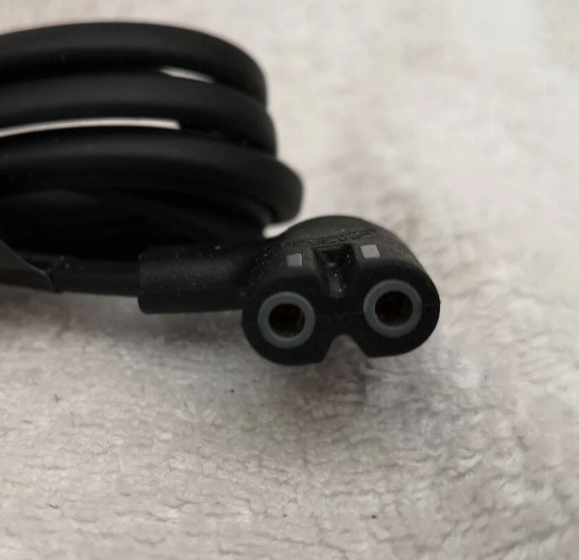 Samsung CBF-POWER CORD;DT,EU,ANGLE,2P(C7),250V 3903-001118 - New EU Plug - Image 2 of 4