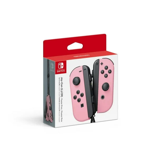 Nintendo HACAJAYAF Switch Joy-Con (L)/(R), Pastel Pink | eBay