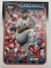 2024 Topps Series 2 Drew Rom Rookie #476 St. Louis Cardinals