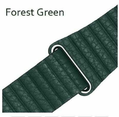 Genuine Leather Loop Magnetic Watch Band For Apple Watch Series 11 10 9 8 7 6 5 
