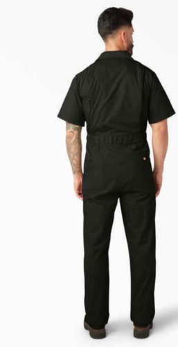 Dickies Mens Short Sleeve 33999 Work Wear or Fashion Uniform Coveralls Jump Suit - Picture 7 of 25