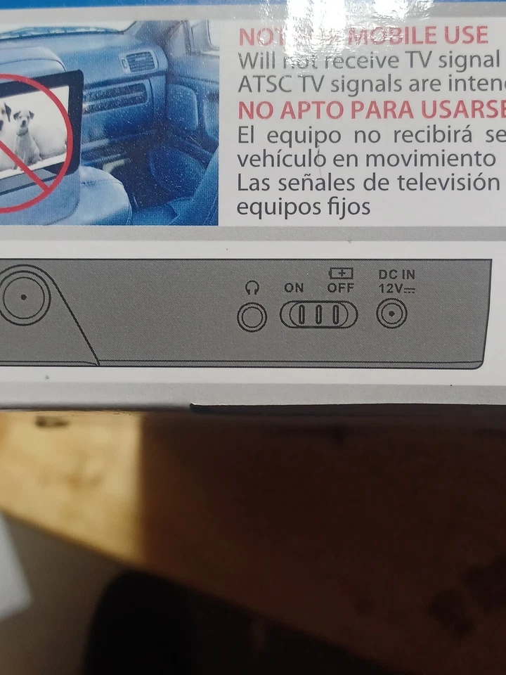 RCA RTV86073 Portable 7" Widescreen LCD. NIB - Image 4 of 4