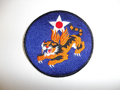 b1060 WW 2 US Army 14th Air Force patch  leather R13B