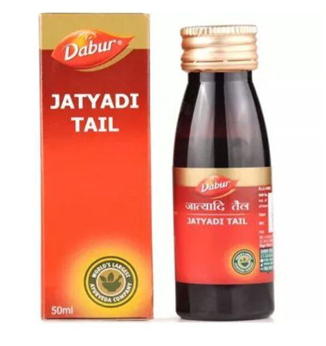 Dabur Jatyadi Tail 50ml for healing in blisters, sinuses and non healing wounds
