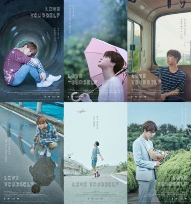BTS LOVE YOURSELF 承 HER Album 4 Ver SET 4CD+4 Photo Book+4