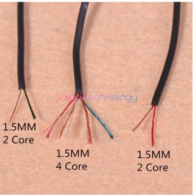 10M Earphone Cables 2mm Replacement 
