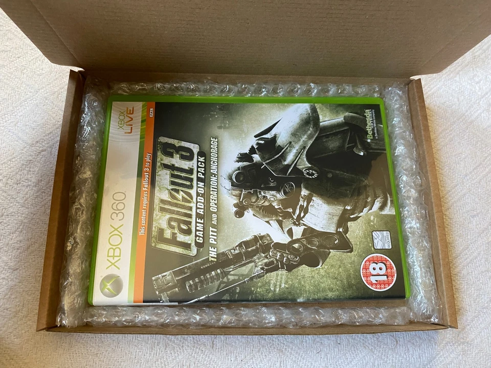 Fallout 3 The Pitt & Operation Anchorage XBOX 360 - UK PAL VGC CIB - Tracked - Image 3 of 4