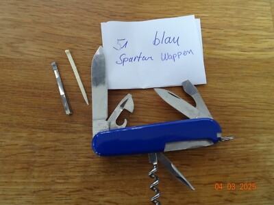 Victorinox - Schweizer Messer Spartan 91 mm TOP Beschalung Neu Blau