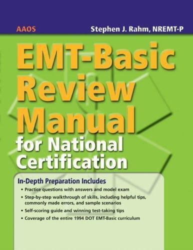 EMT-Basic Review Manual for National Certification by American Academy ...