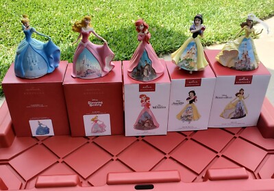 Hallmark Keepsake PRINCESS CELEBRATION Cinderella,Aurora,Ariel,Snow White,Belle