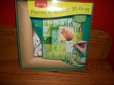 Reeves Paint by Numbers 3D Frame - PPCNP5 New Baby - Green - NEW+Ships FREE