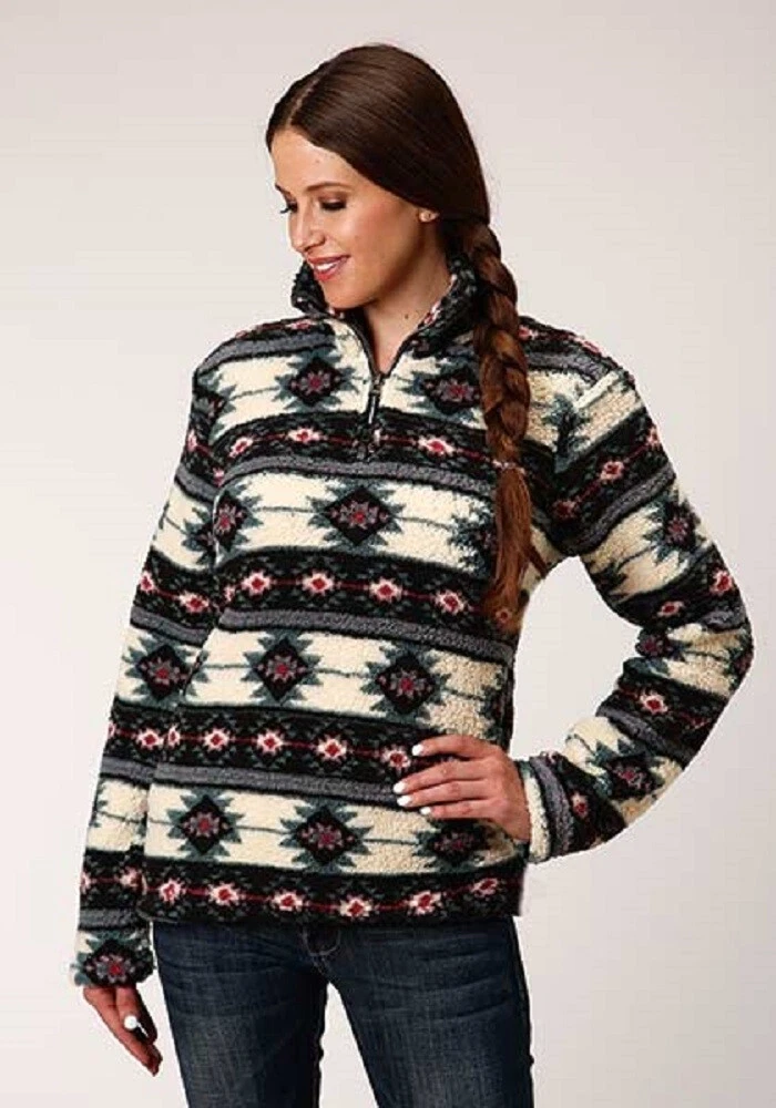 Polar fleece deals pullover women's