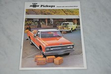 1969 Chevy Truck Brochure  Original Not A Reprint  New Old Stock
