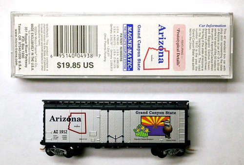 MTL Micro-Trains 21381 Arizona AZ 1912 "The Grand Canyon State" | Zustand: New