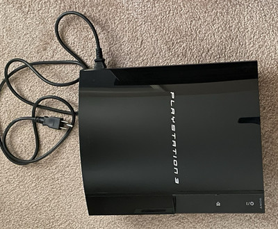 Playstation 3 Fat Original PS3 20GB Console Model CECHB01 FOR PARTS REPAIR ONLY