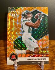 2021 Panini Mosaic Jamison Crowder Orange Prizm #237
