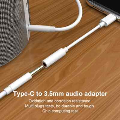 USB C to Audio 3,5mm Android-Audio-Adapter f. Kopfhörer etc