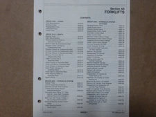 John Deere 480C Forklift Mast & Hydraulic System Shop Service Repair Manual