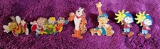 Kellogg's Bundle Of Six Vintage Enamel Pin Badges Plus Noddy Badges
