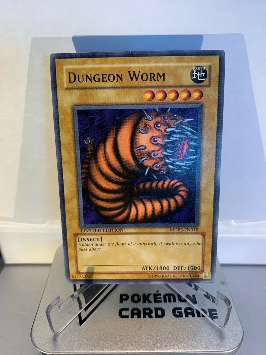 YuGiOh Dungeon Worm Common MDP2-EN018 McDonald's Promo 2006 Limited Edition  LP | eBay