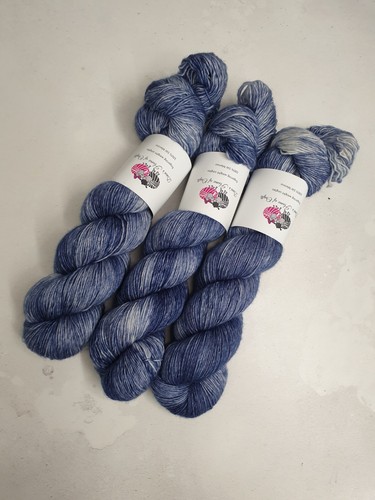 Sw Merino Einzeln,Griffweise Gewicht,100g,Heidelbeere - Bild 5 von 6