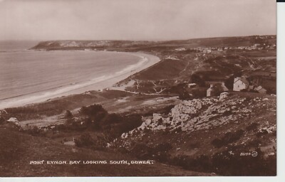 CP WALES - Port Eynon Bay looking South (Glamorganshire) - Valentine's
