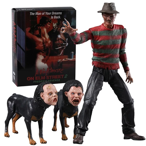 NECA Ultimate Freddy Krueger (NOES Part 2 Freddys Revenge) 7" action figure 2020 - Picture 2 of 16